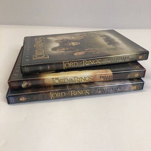LORD OF THE RINGS Trilogy Fellowship / Two Towers / Return - DVD (Full Screen) - Picture 10 of 13